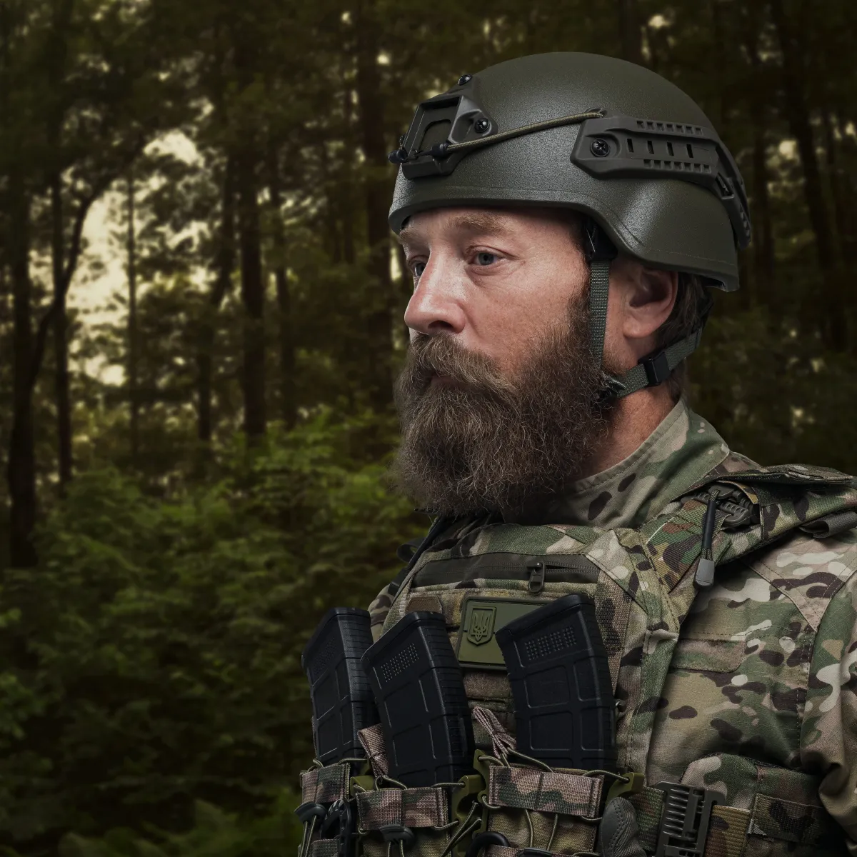 Балістичний шолом HP-04 (Maskpol). Виробник: Польща. Колір Ranger green / Олива. (L) 4