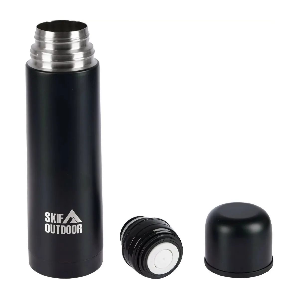 Термос Skif Outdoor Walker 1 л. Нержавіюча сталь. Чорний 3