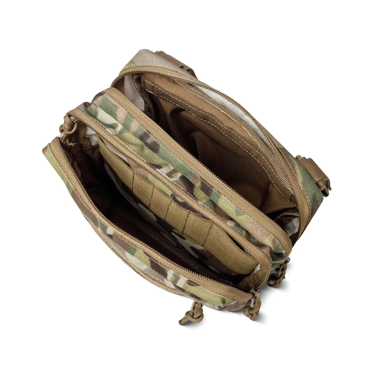 Сумка-напашник PRO 2-го класу захисту. Розмір L (16х22 см). Матеріал Cordura 1000. Мультикам 10