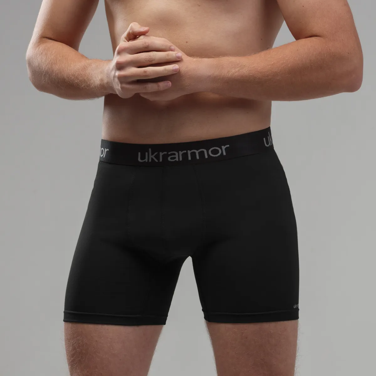 Комплект чоловічих трусів Soldier's Boxer (3 шт). Матеріал Charged Cotton. Чорний - Сірий - Білий 2