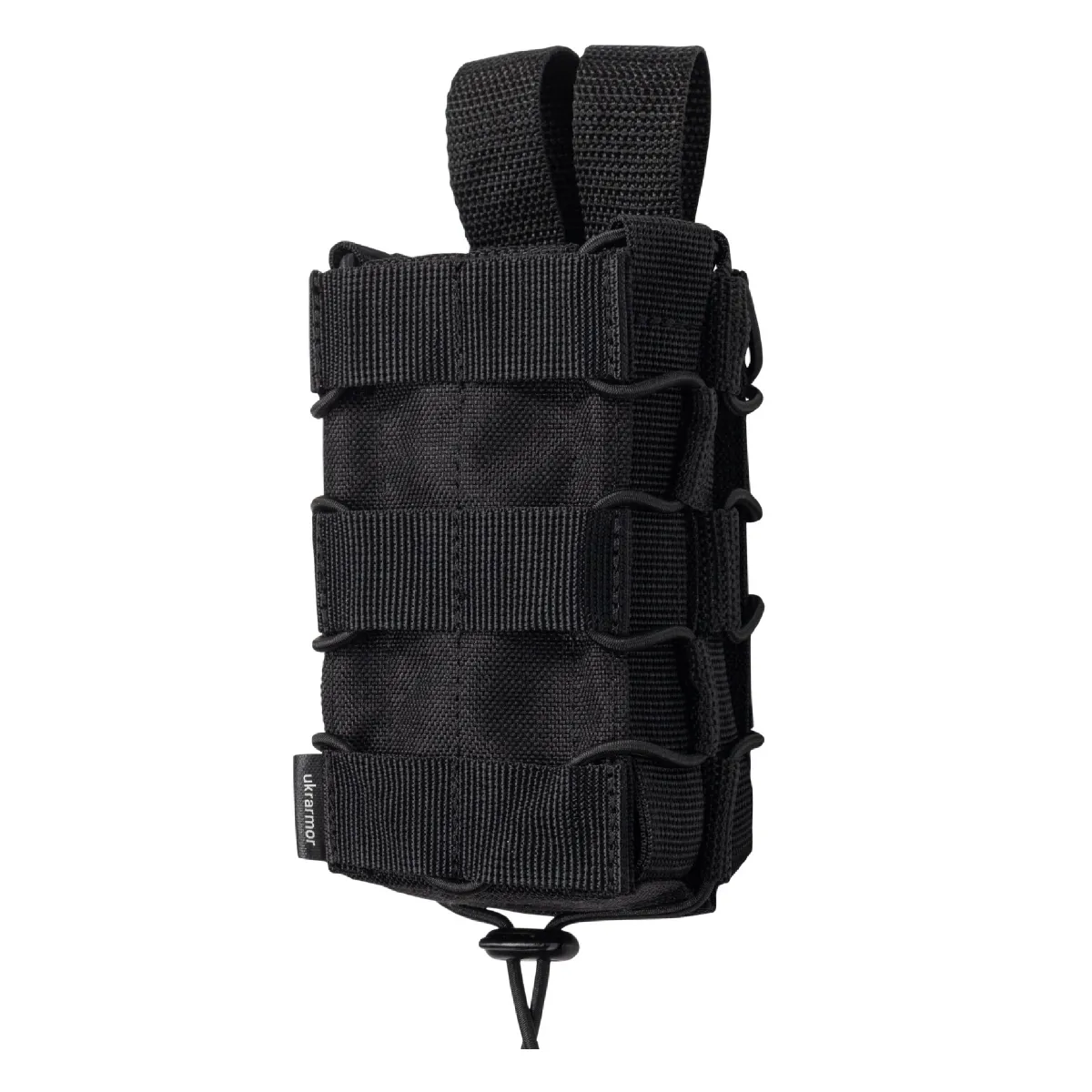 Подвійний підсумок під магазини АК/АR (тканевий). Чорний