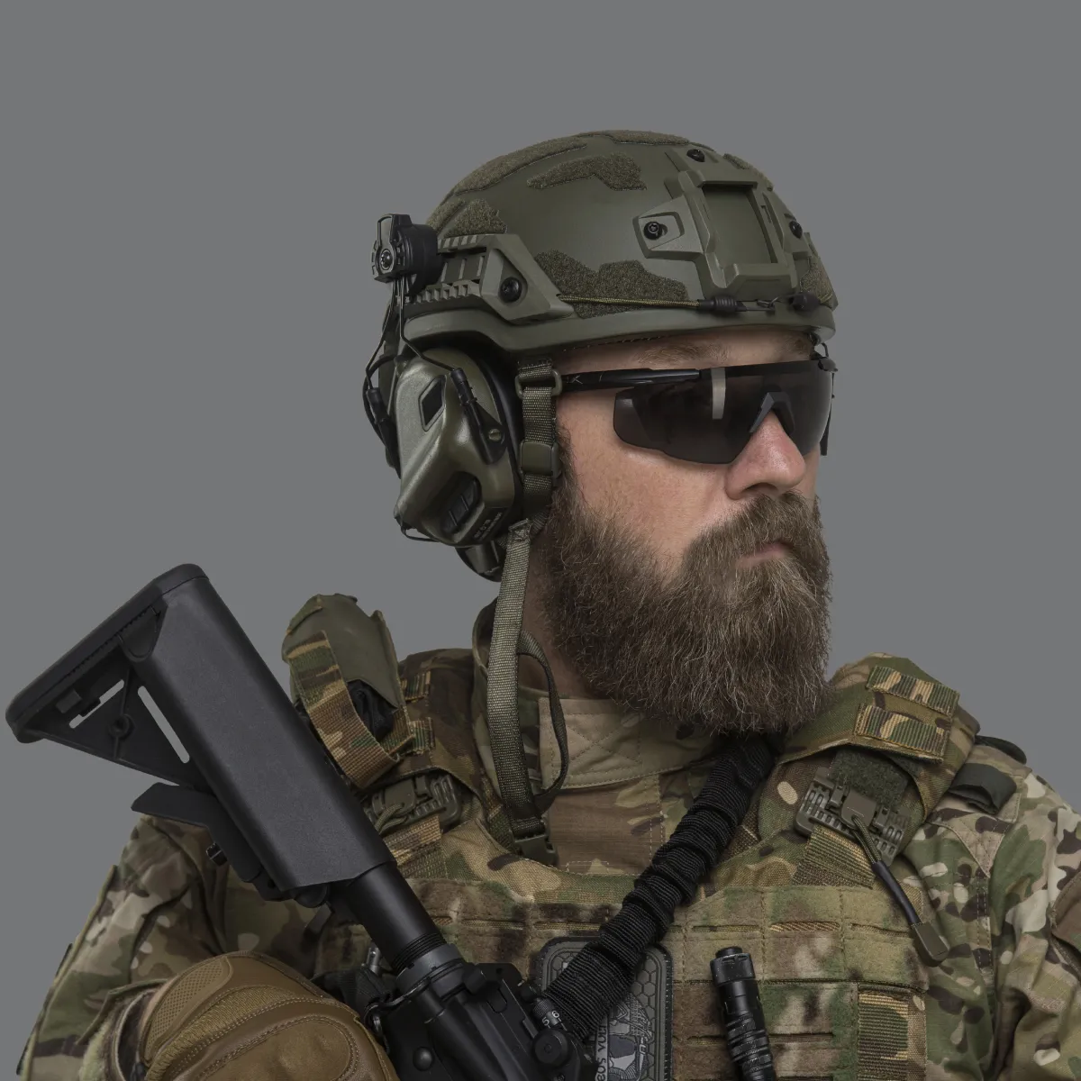 Кріплення-адаптер М11 для навушників Earmor M31/M32 на шоломи з рейковим кріпленням ARC. 4