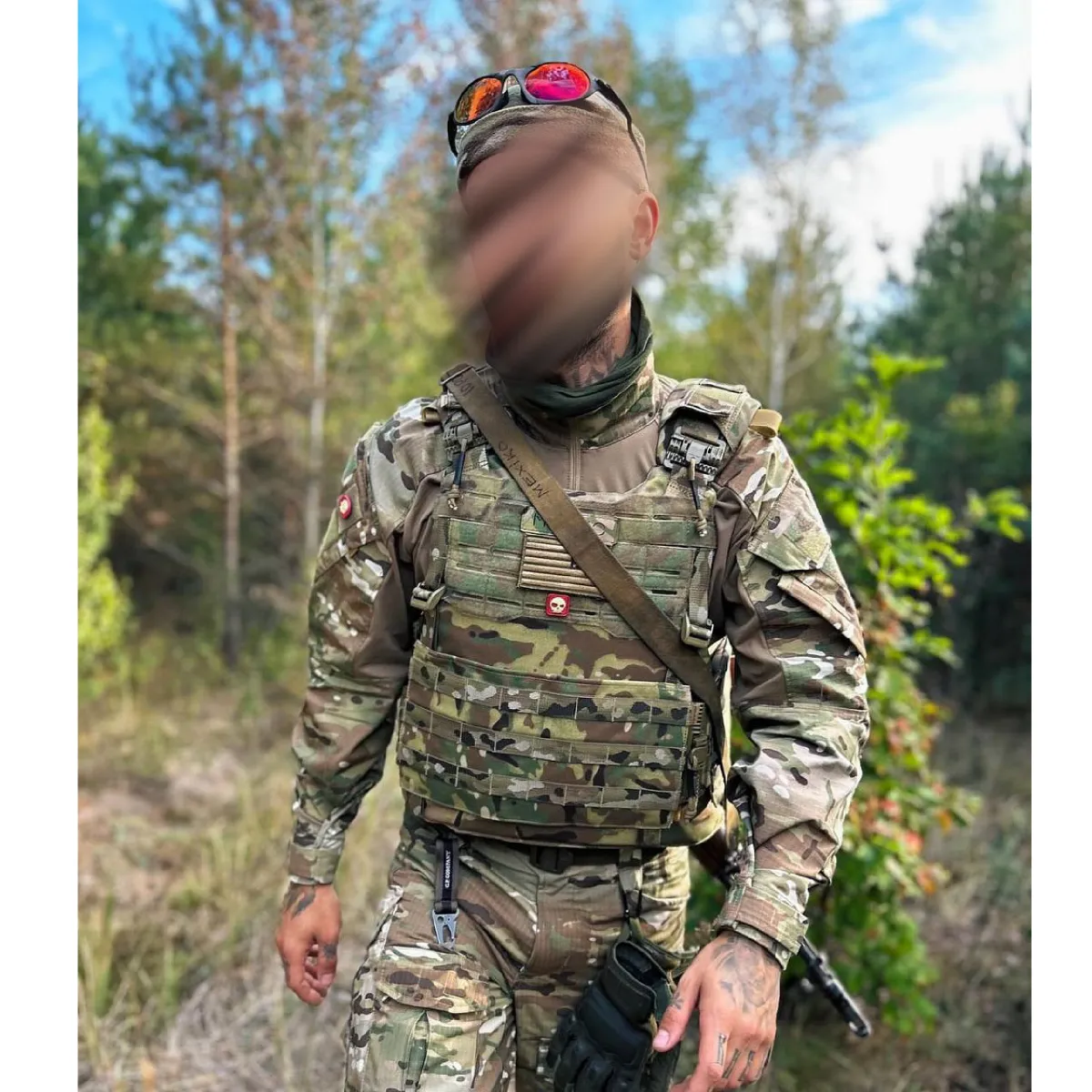 Бойовий бронежилет IBV-2 (Stanag 2920). Вага 3.7 кг. Збільшена площа захисту. Мультикам. S/M 7