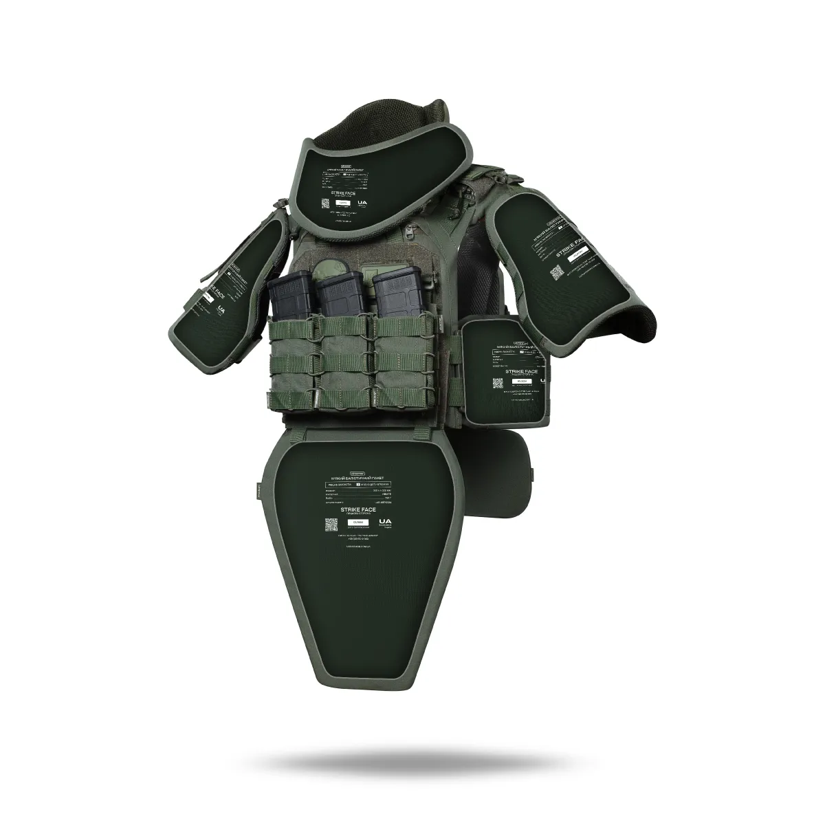 Бронекостюм TAG Level I (Tactical Armored Gear). Клас захисту – 1. Олива 2