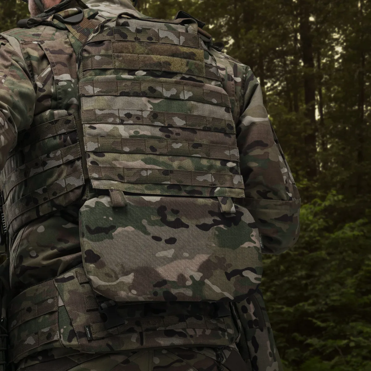 Баллистическая защита поясницы 1-го класса (с баллистическим пакетом). Мультикам 3