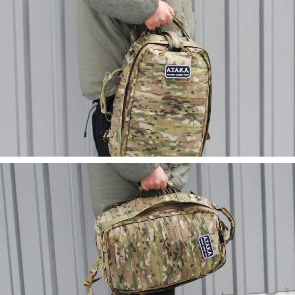 Бойовий медичний рюкзак «Медик» на 15 л. А.Т.А.К.А. Мультикам 7