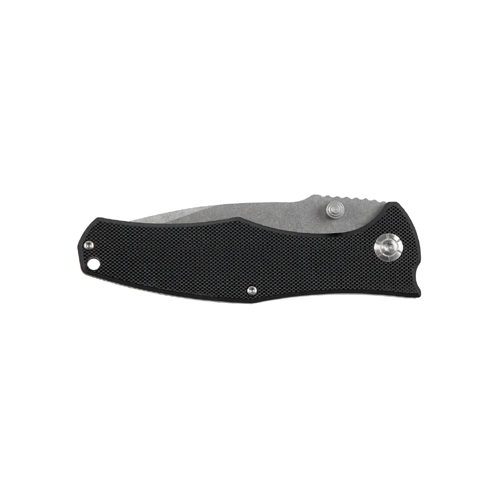 Ніж розкладний SKIF Hamster. Довжина 205 мм. Маса 116 г. Чорне руків’я. 3