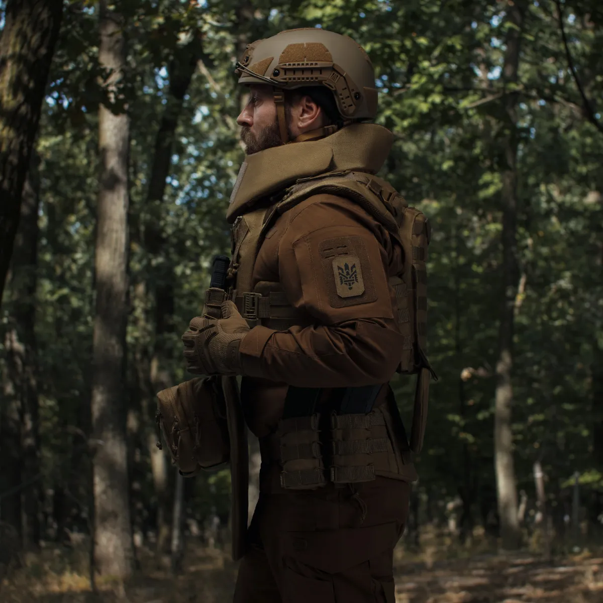 Сумка-напашник стандартна. Матеріал Cordura 1000. Койот 7