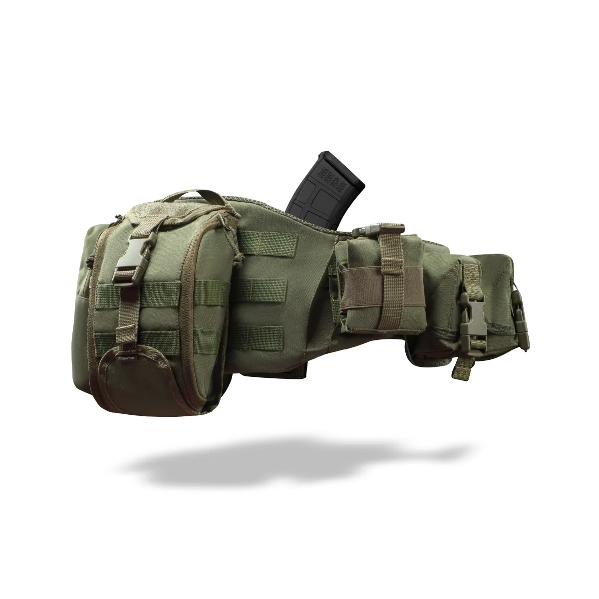 Комплект Modular Battle Belt L/XL 1-го класу захисту. Тактичний пояс з обвісами. Олива 11