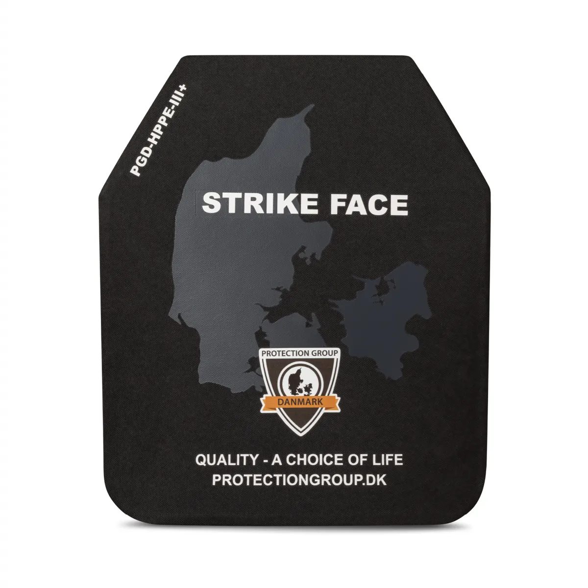 Поліетиленова бронеплита NIJ Level III (SAPI) PGD-LW+. Вага 1.5 кг. Розмір 25 × 30 см