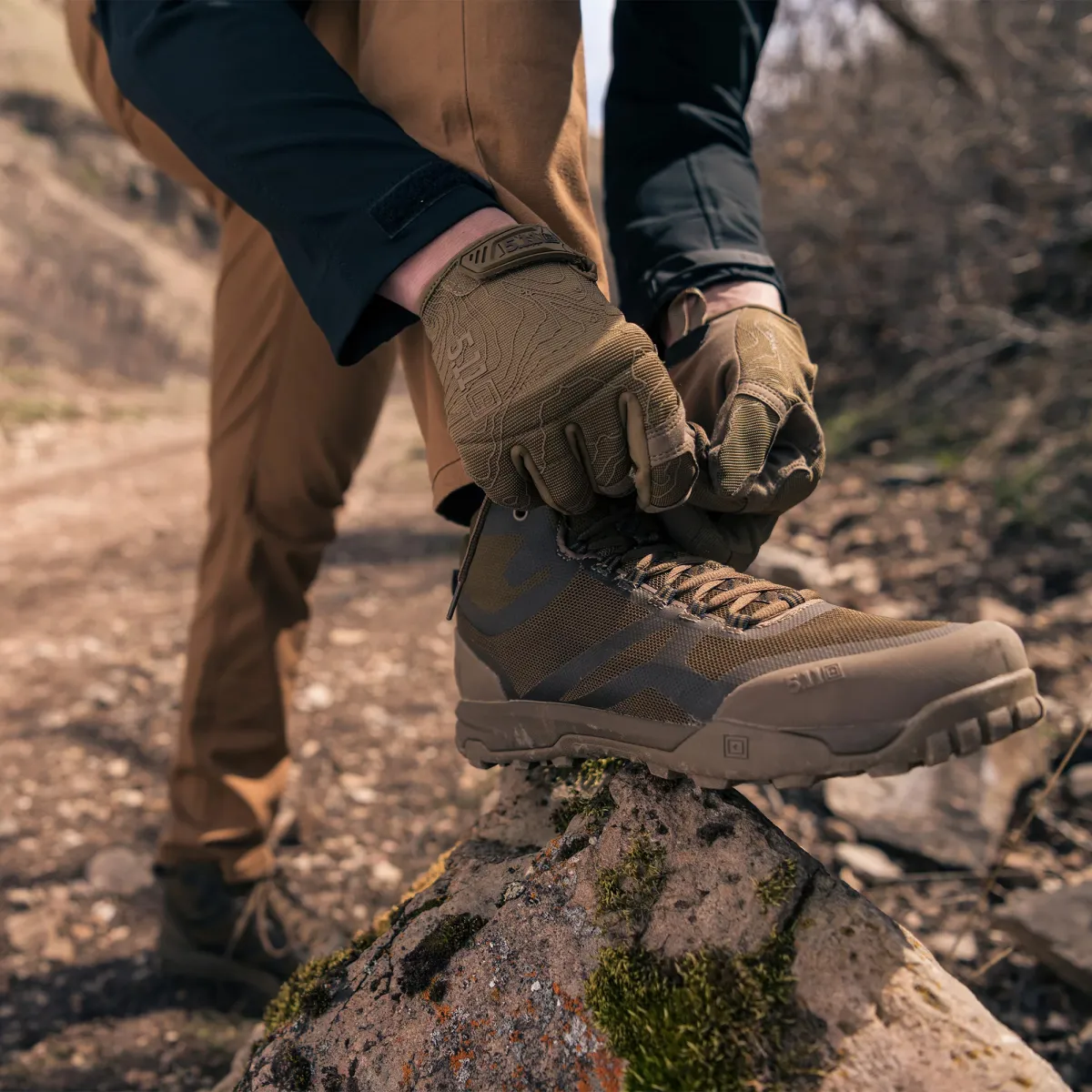 Перчатки тактические 5.11 Tactical® High Abrasion. Черный 7