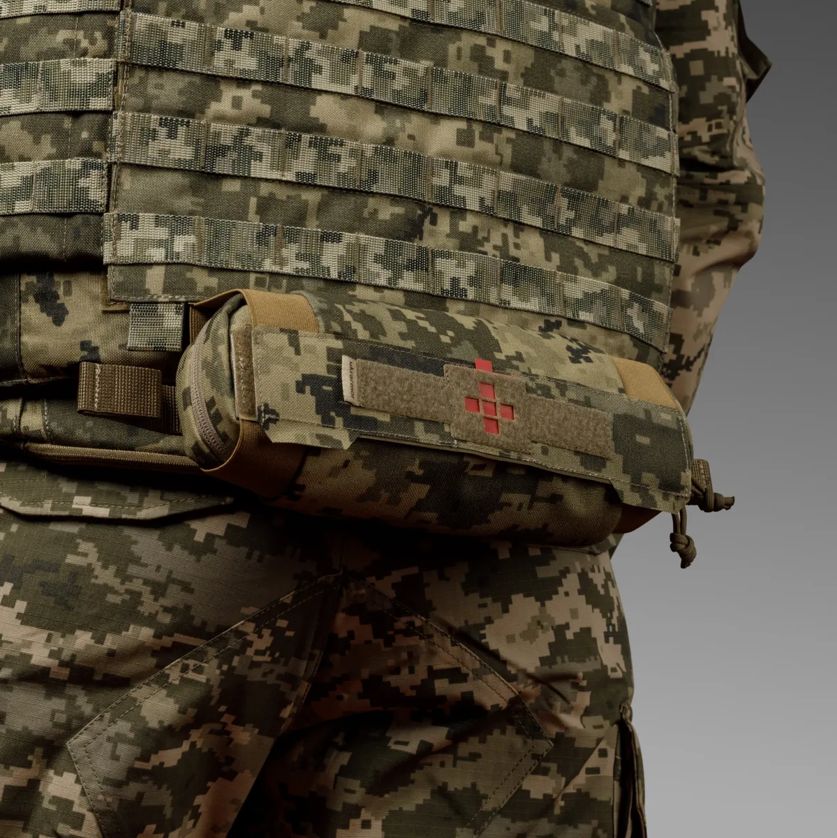 Аптечка тактична горизонтальна Slim MP, вологостійка. Піксель (мм-14) 7