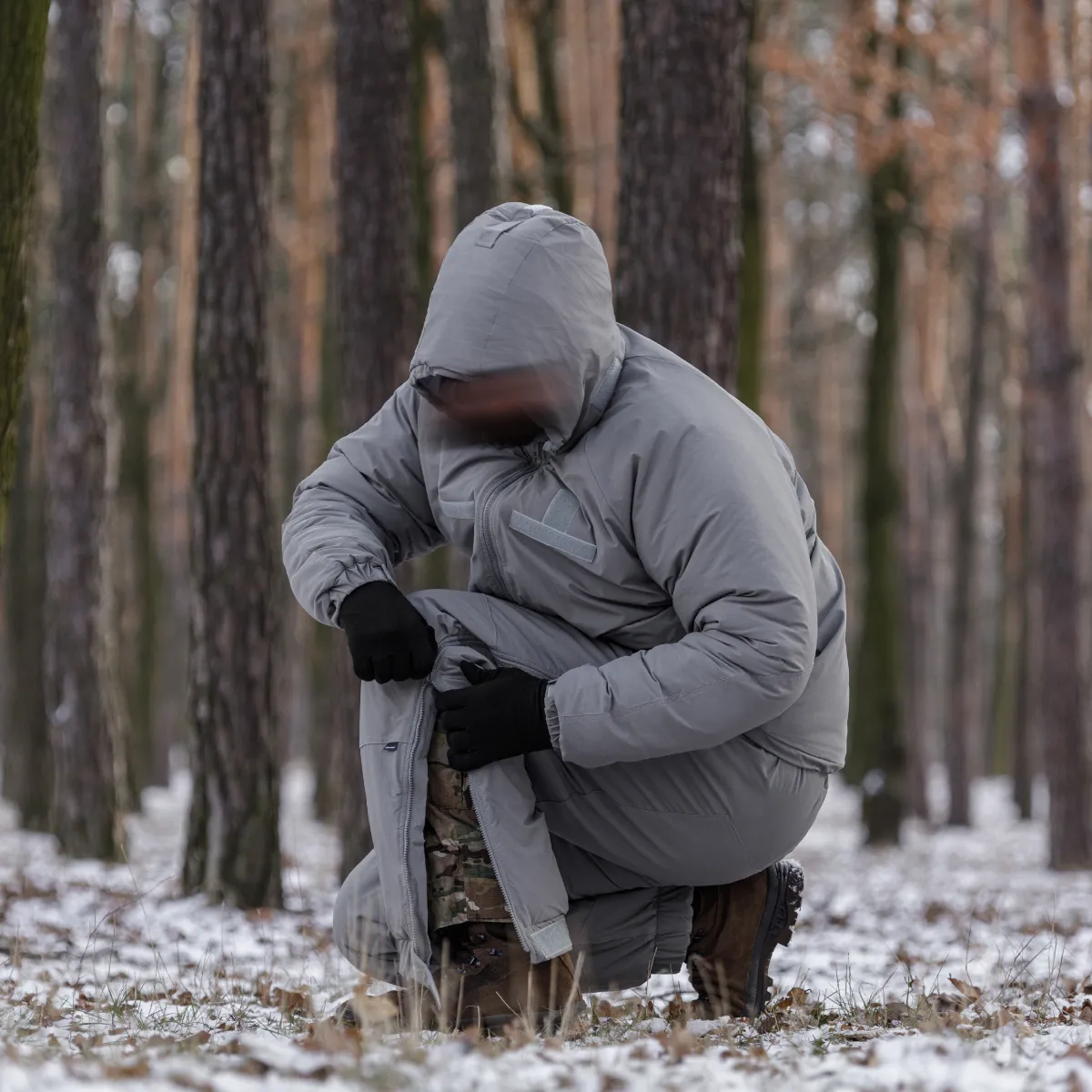 Штани зимові Level 7 North до -40°C (ECWCS Gen III). Сірий 5