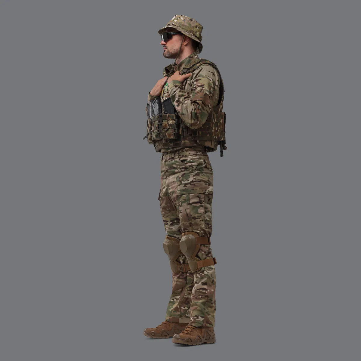 Наколінники 5.11 тактичні Exo. K Gel Knee Pad. Колір Койот/Kangaroo 11