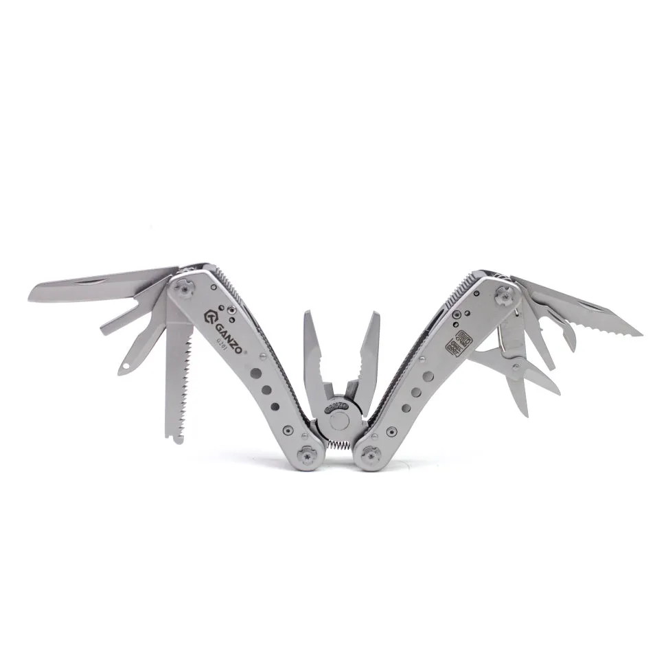 Мультитул Ganzo G201. Нержавіюча сталь. 22 різних елементів 3