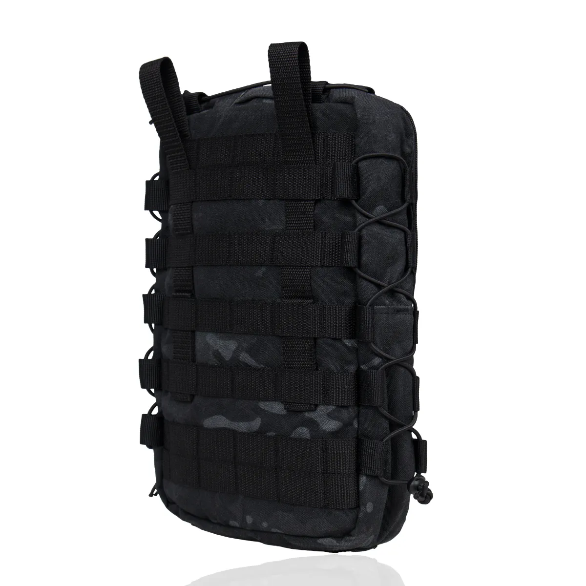 Тактичний рюкзак на 10 л. Кріплення Molle. Cordura 1000D. Мультикам чорний 2