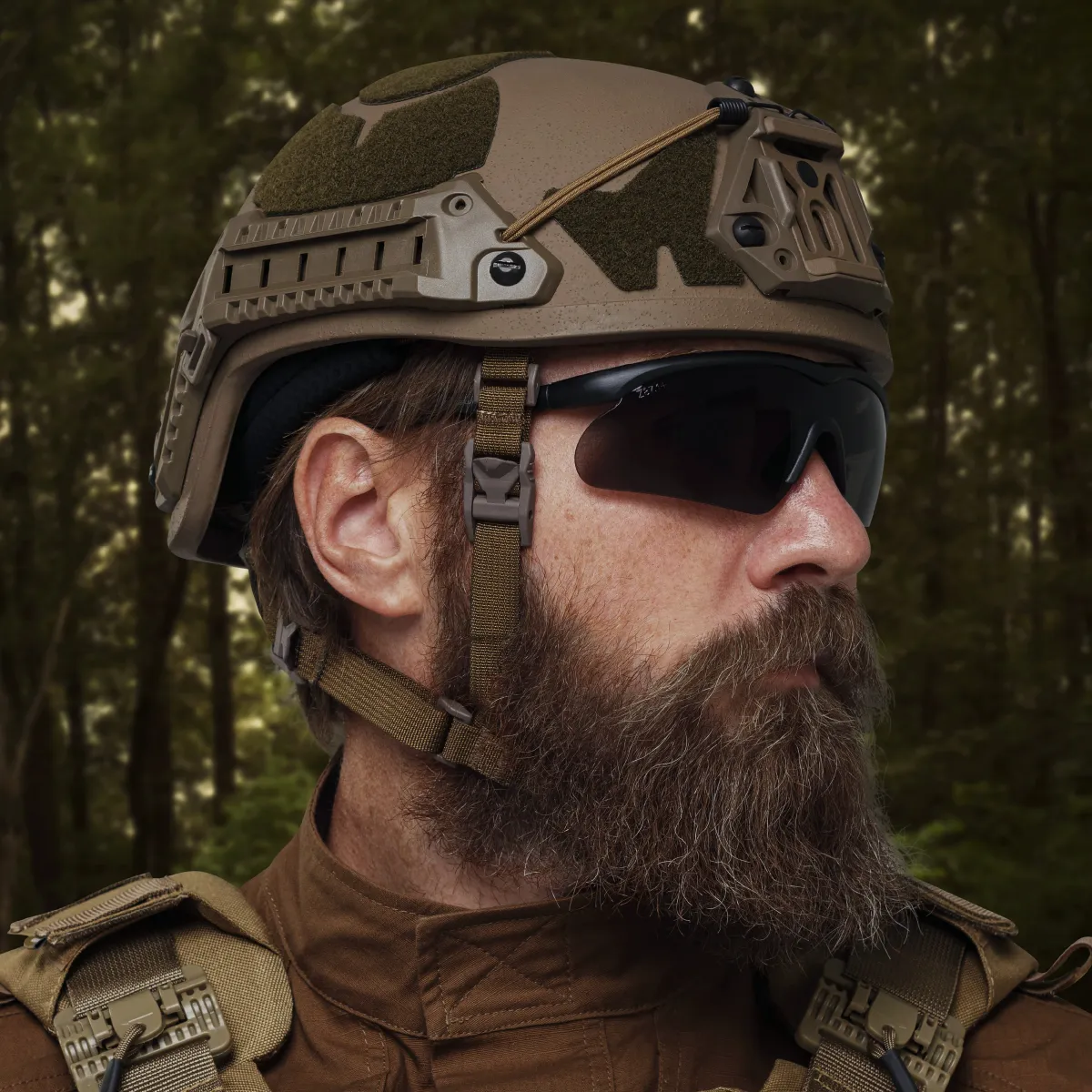 Баллистический шлем Sestan-Busch Helmet BK-ACH-HC койот. Размер L 3