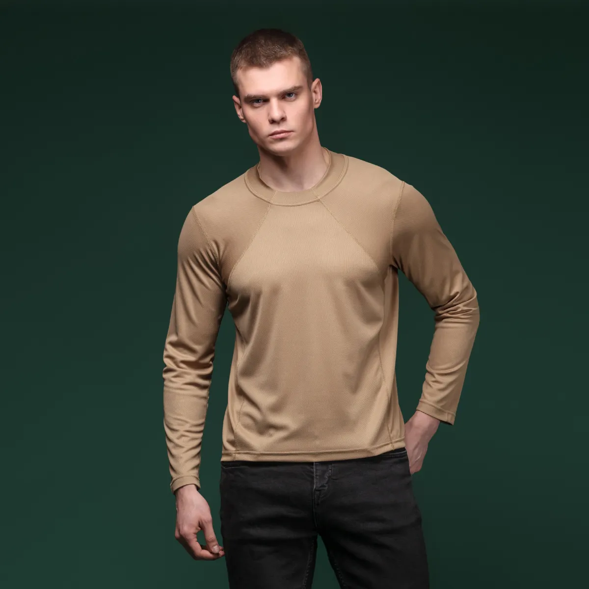 Тактична сорочка Base Combat Shirt з довгим рукавом. Койот 2