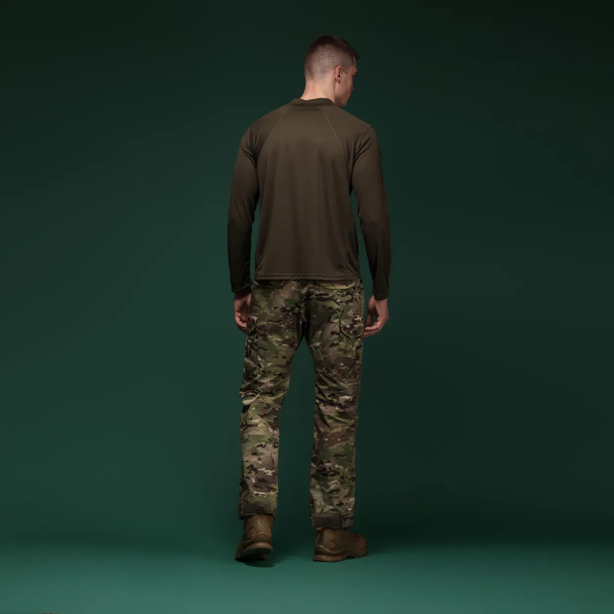 Тактична сорочка Base Combat Shirt з довгим рукавом. Олива 6