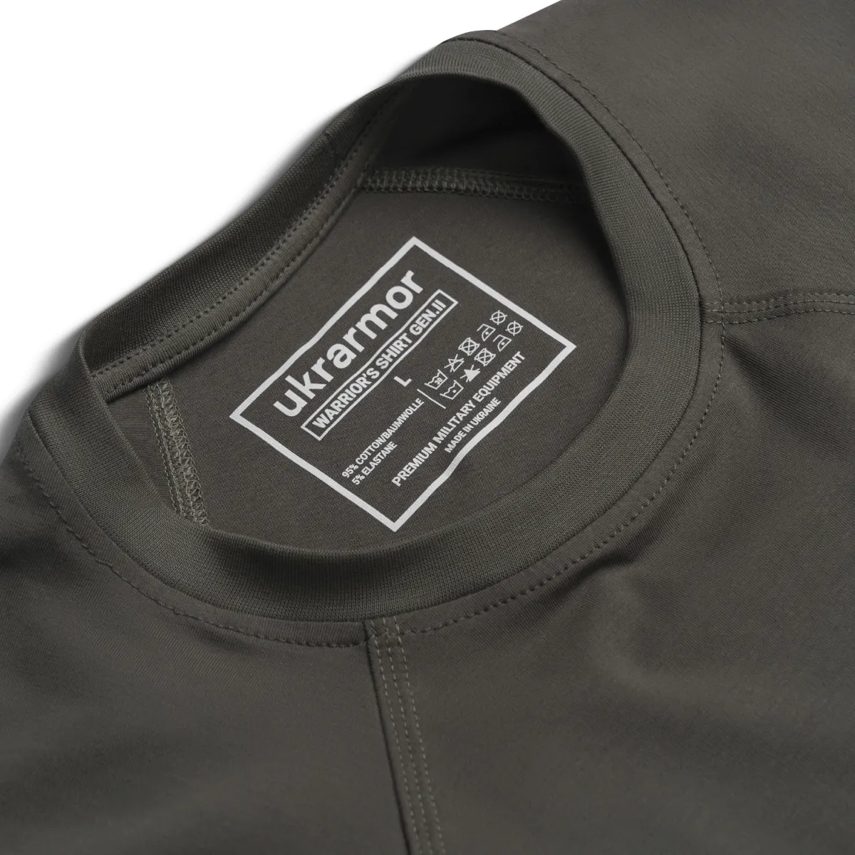 Тактическая футболка Gen. II Warrior's shirt. Oversize, кулирная гладь 9