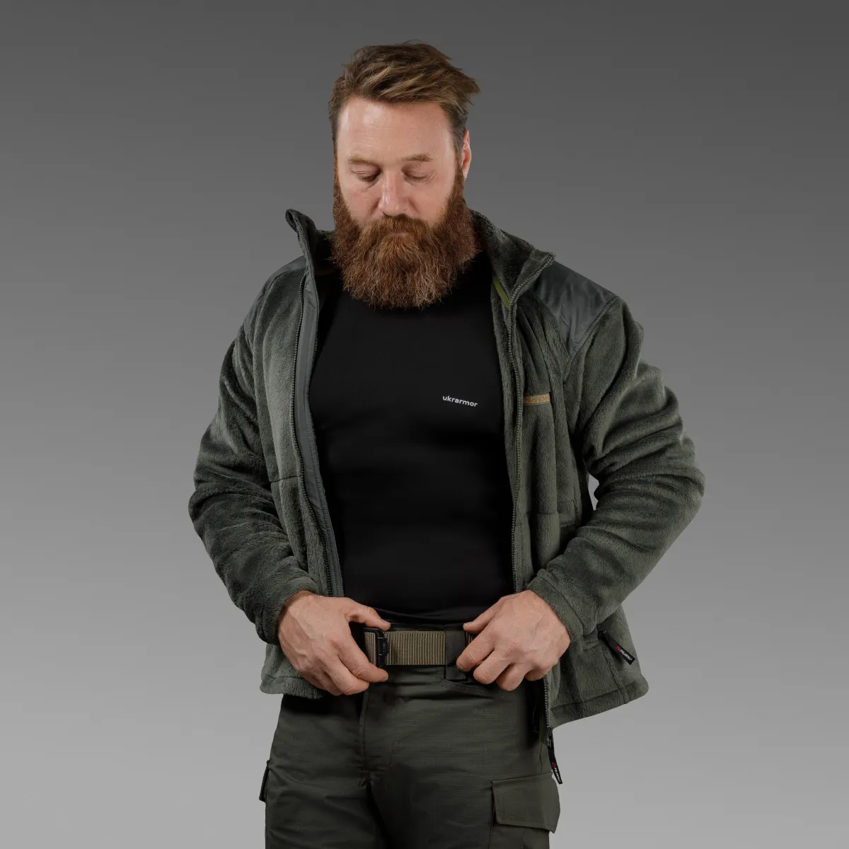 Кофта флісова тактична Polartec® High Loft Tactical. Олива 7