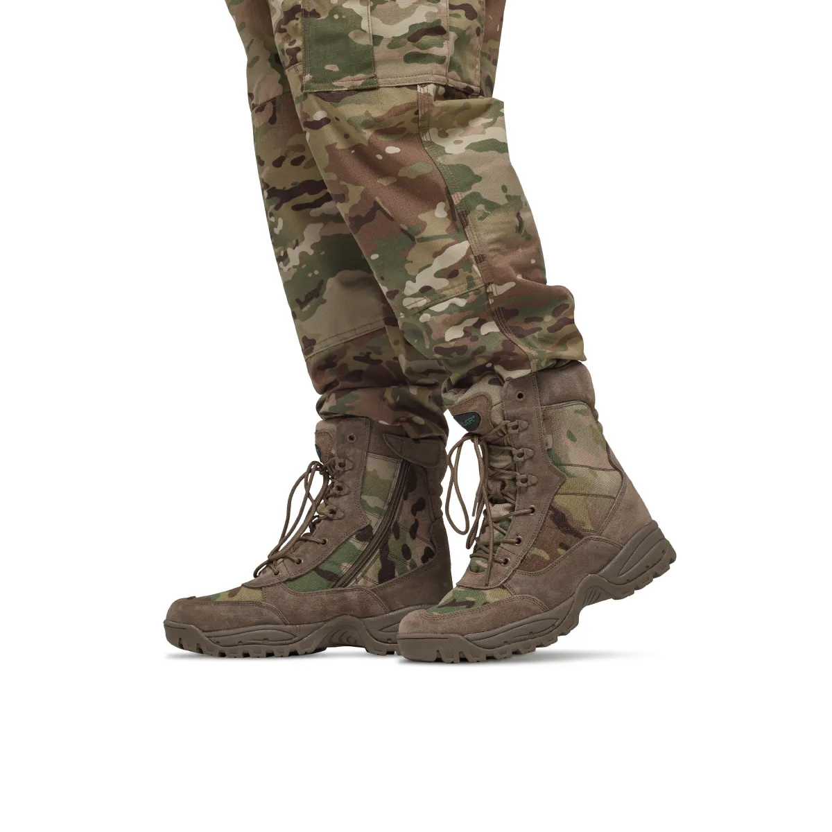 Тактичні черевики Mil-Tec. Cordura 1200D. Мультикам 12