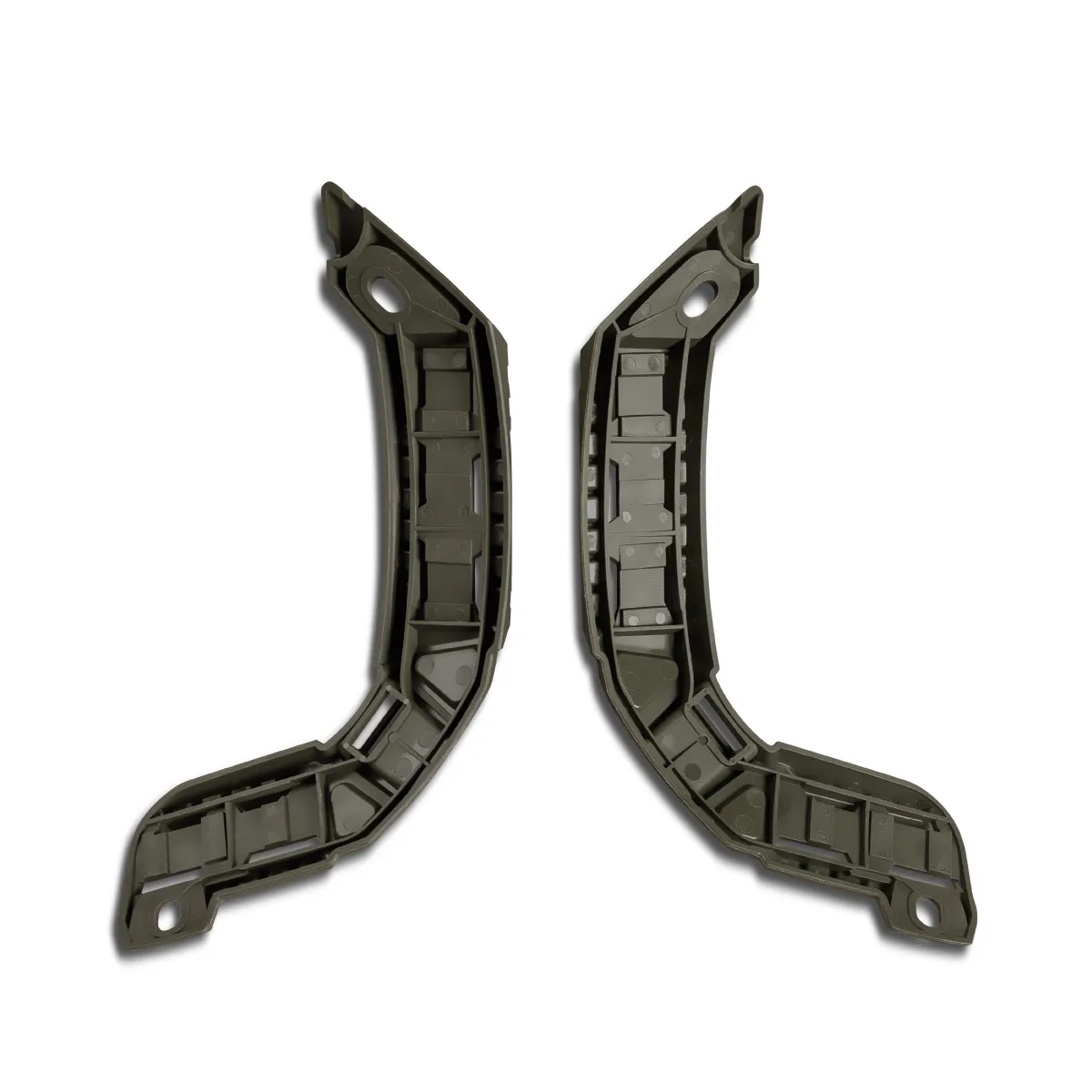 Комплект бічних рейок на шолом ARCH, 20.6 х 4 см. Олива 3