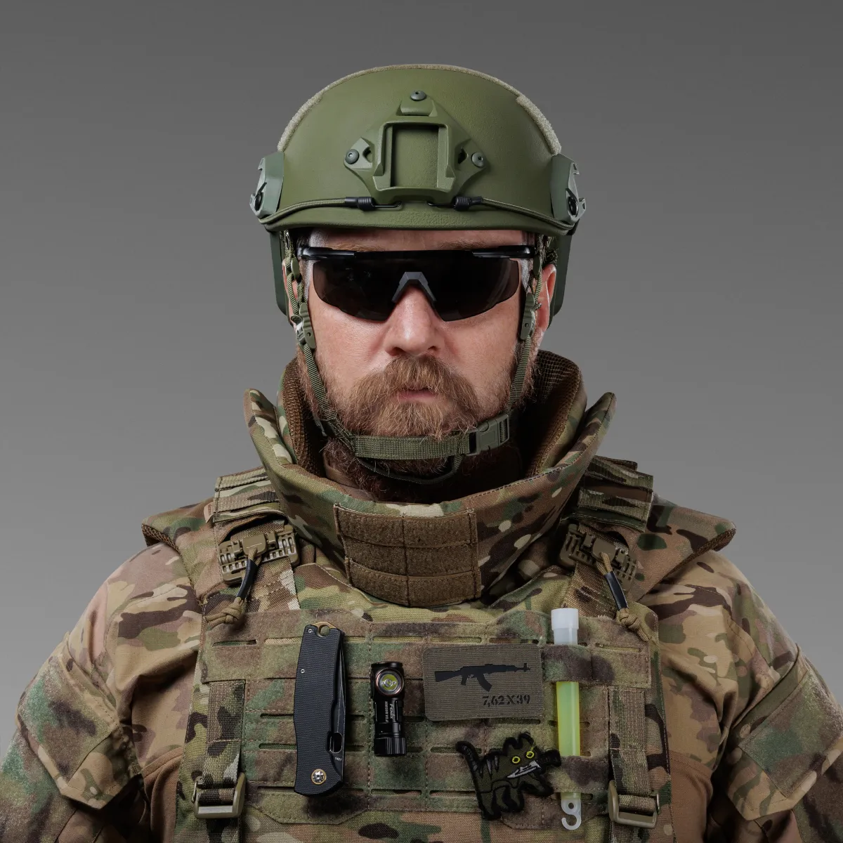 Балістичний захист шиї Gen 3 (та верхньої частини спини) 2-го класу. Мультикам 6