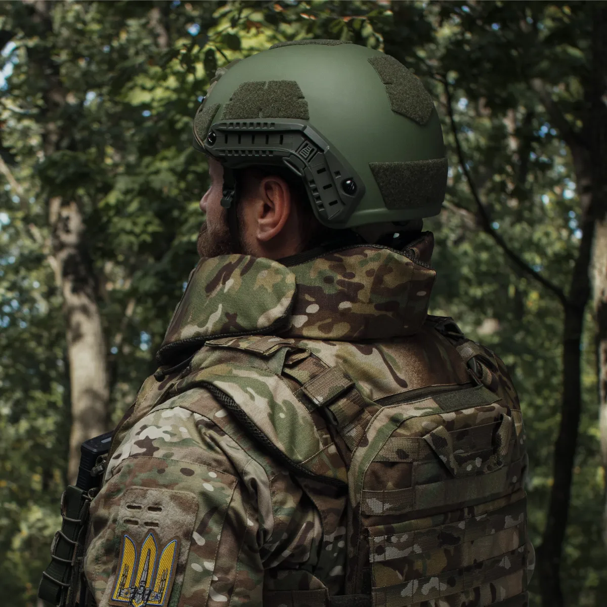 Балістичний захист шиї Gen 1 (та верхньої частини спини) 2-го класу. Мультикам 13