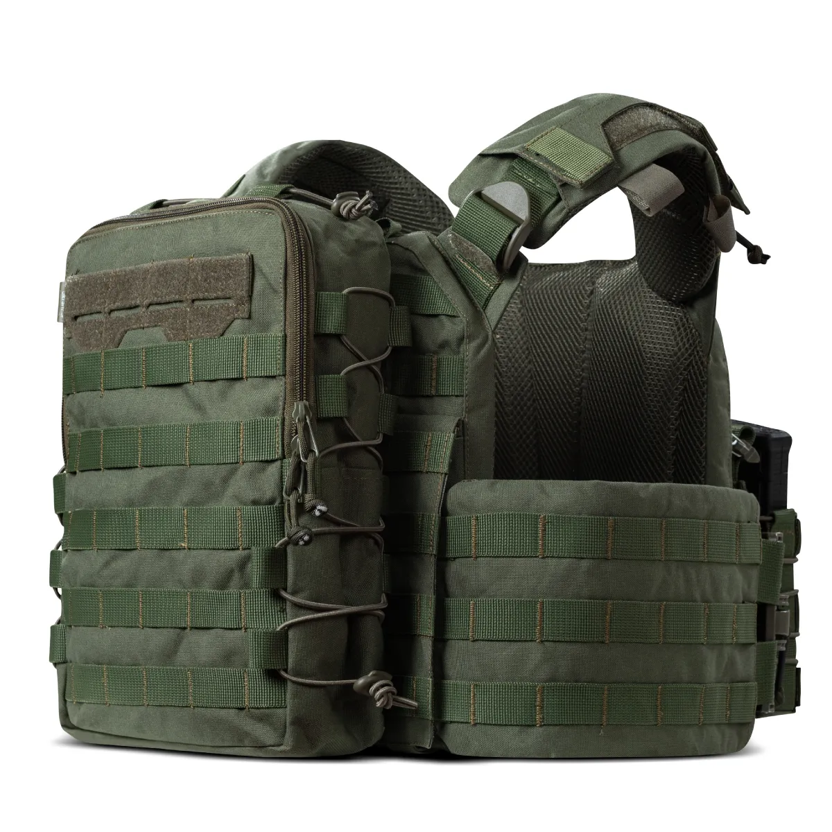 Тактичний рюкзак на 10 л. Кріплення Molle. Cordura 1000D. Олива 2