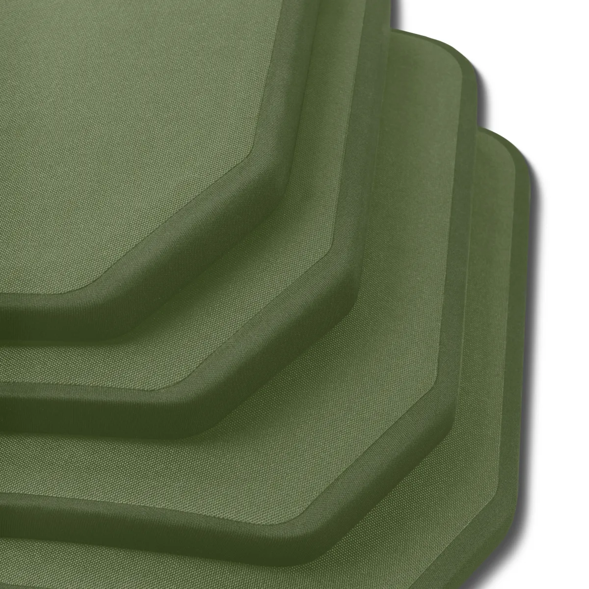 Плиты керамика 6 класс защиты (комплект). Вес 4.8 кг. Размер M (25х30 см.) A.P.S. Олива 4