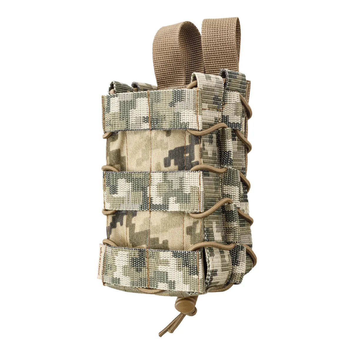 Подвійний підсумок під магазини АК/АR (тканевий). Піксель (мм-14)