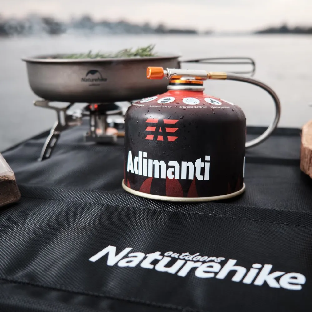 Газовий балон Adimanti, 230 г, на 460 мл. Червоний 4