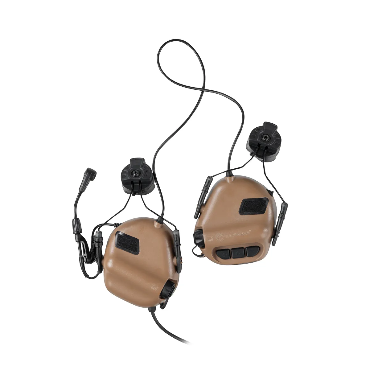 Активні навушники Earmor M32H MOD3 Helmet version. Койот 5