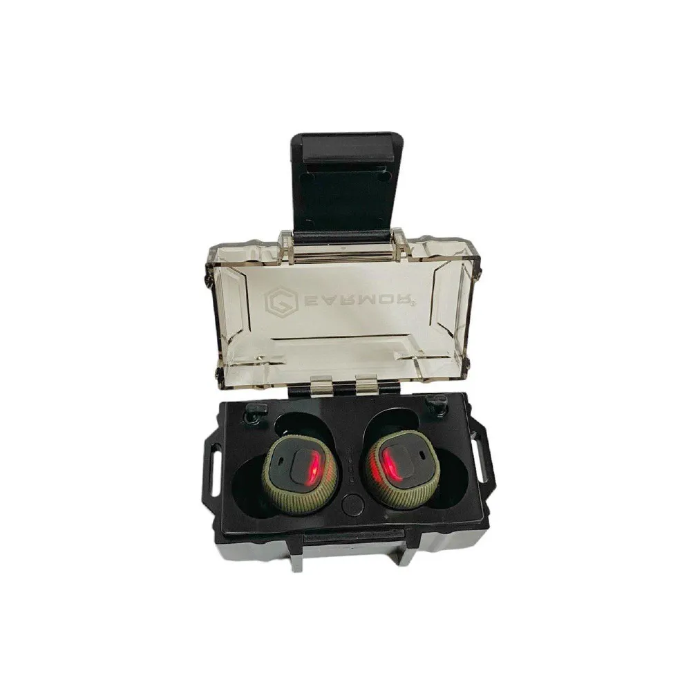 Активні захисні беруші Earmor M20 Electronic Earbuds, бездротові, на 2 режими роботи. Койот 2