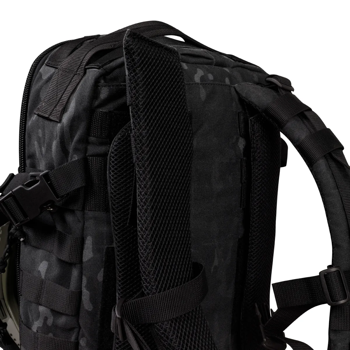 Тактичний рюкзак DP20 на 20 л. Cordura 1000D. Кріплення Molle. Мультикам чорний 10