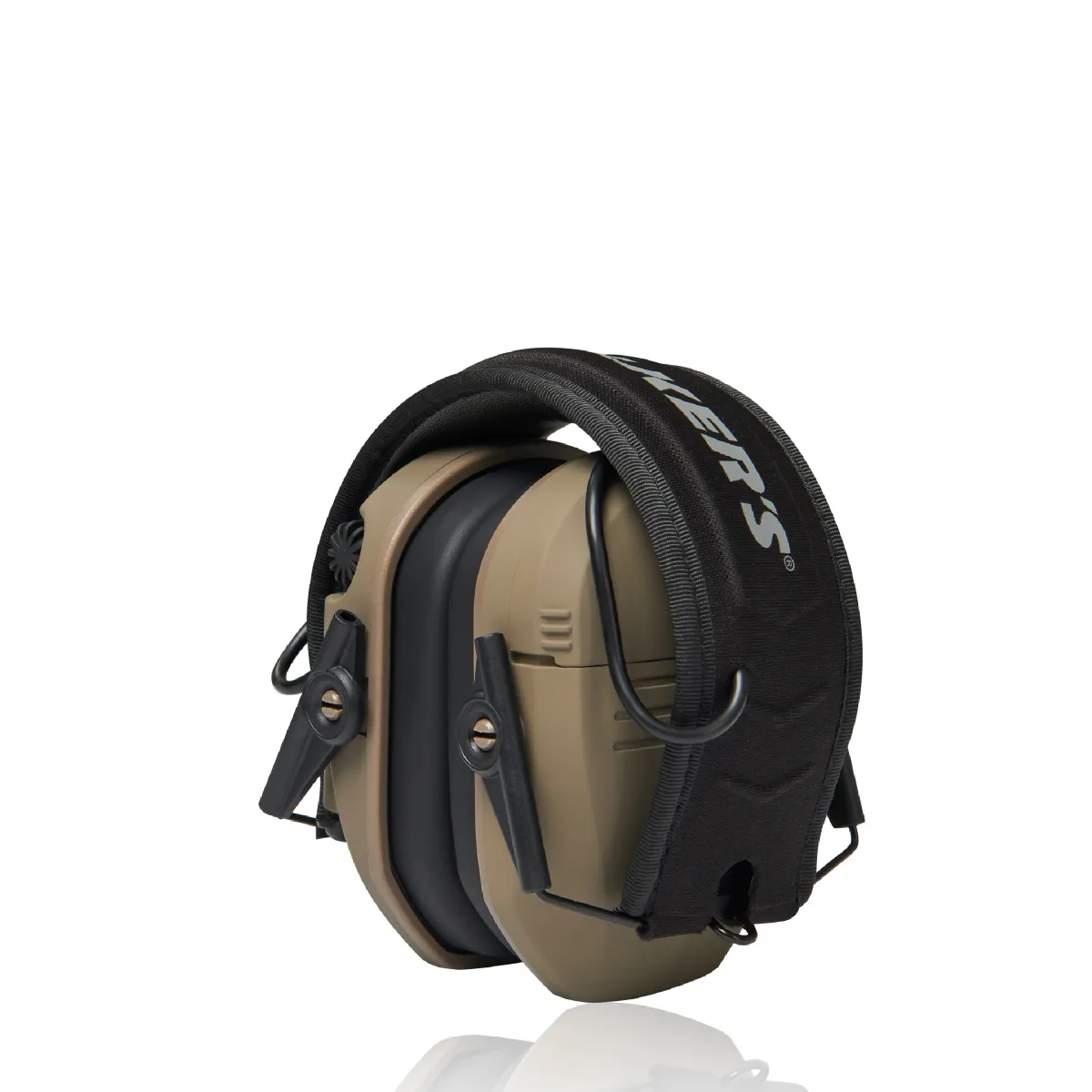 Активні навушники Walker's Razor Tan (Койот) з наголів'ям. Виробник США 9