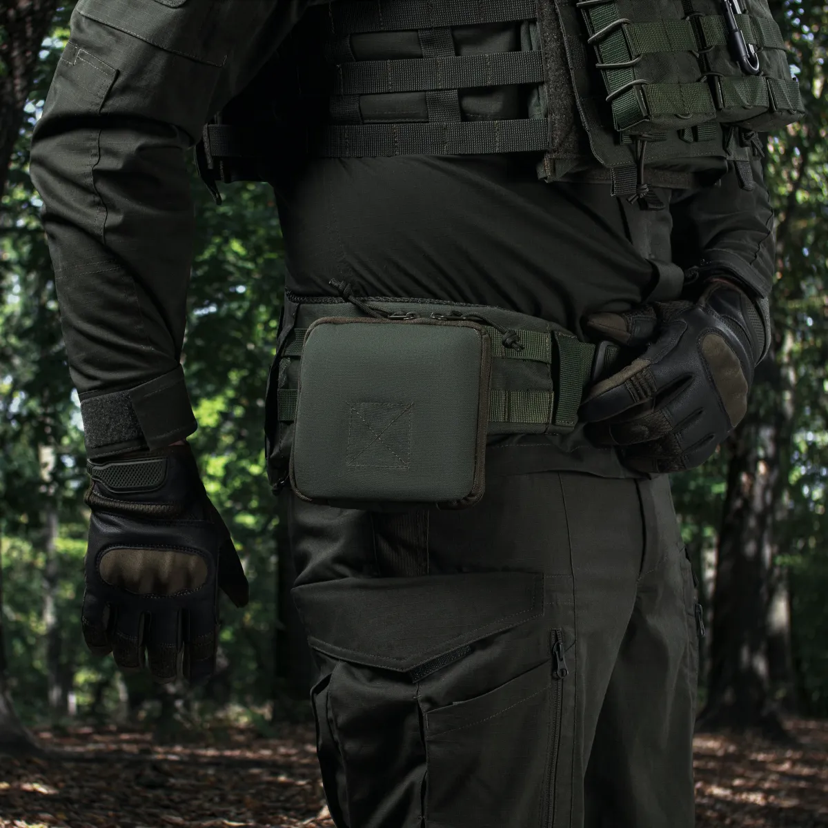 Сумка для скидання магазинів 2.0. Компактна. Кріпиться на MOLLE. Олива 2