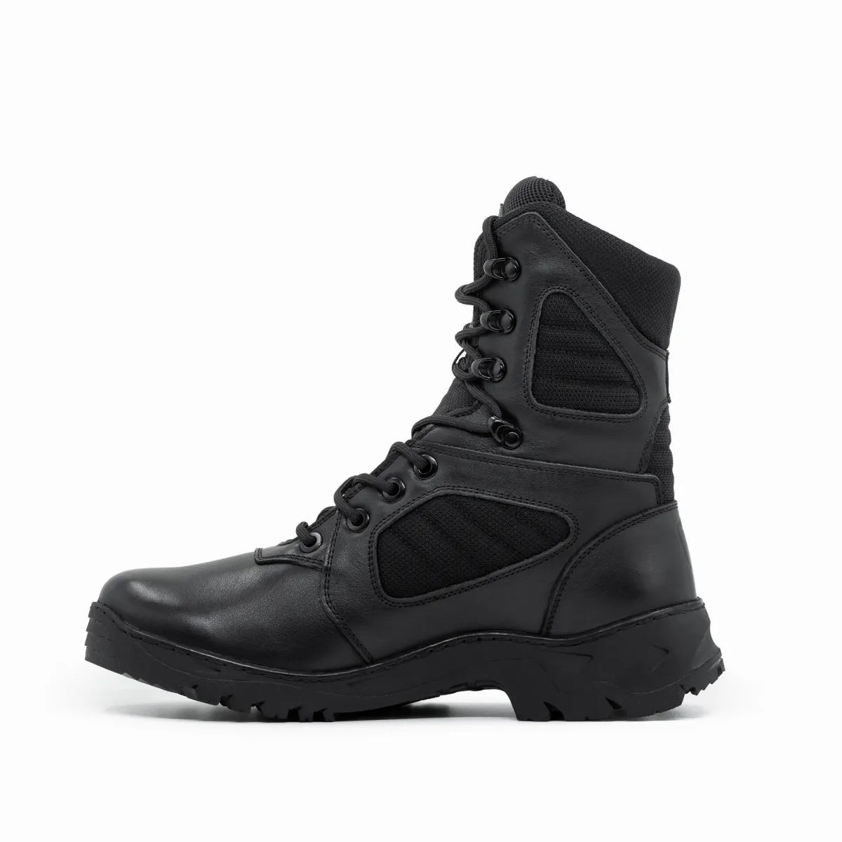 Тактичне взуття Milbot Conquest з мембраною Gore-Tex®. Натуральна шкіра. Чорні 5