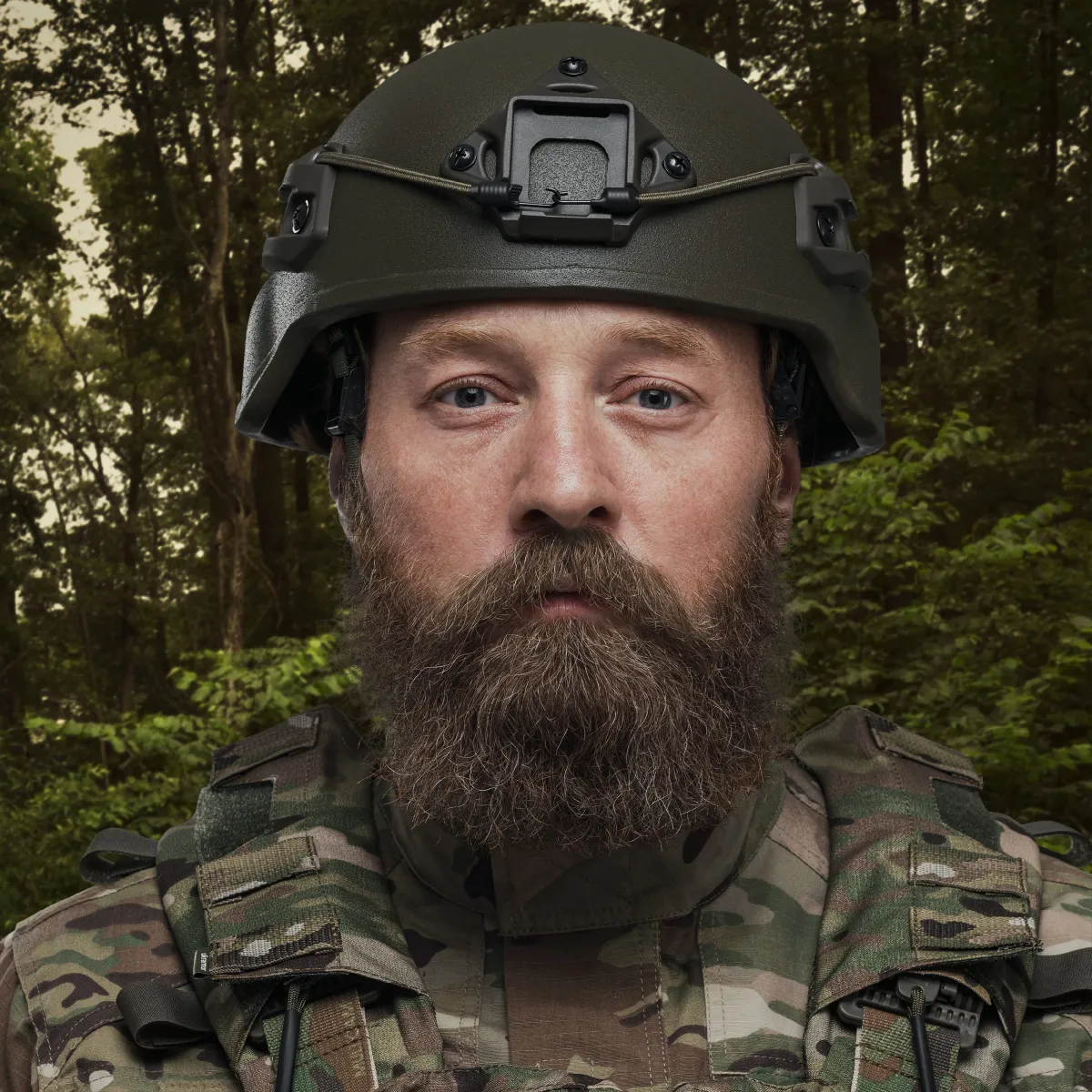 Балістичний шолом HP-04 (Maskpol). Виробник: Польща. Колір Ranger green / Олива. (L) 3