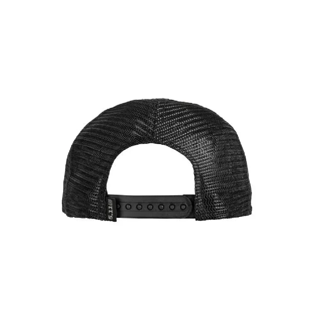 Тактична кепка 5.11 Tactical® Legacy Box Trucker Cap 6-панельна. Чорна 2