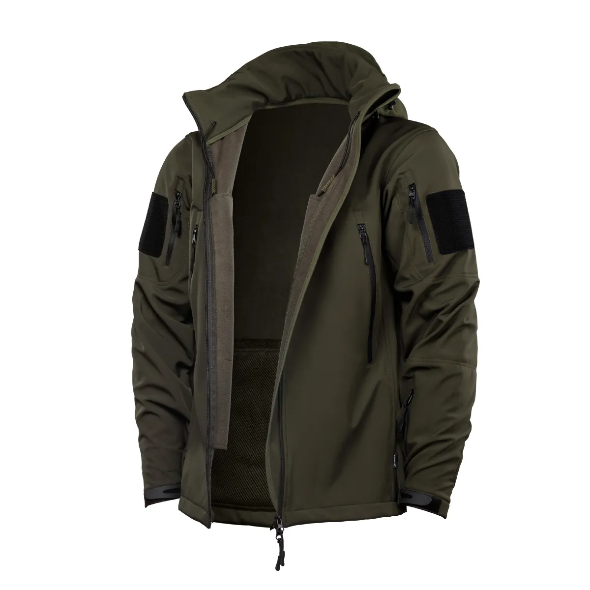 Комплект одягу Softshell Hawk Jacket & Pants. Захист від вітру та вологи. Олива 4