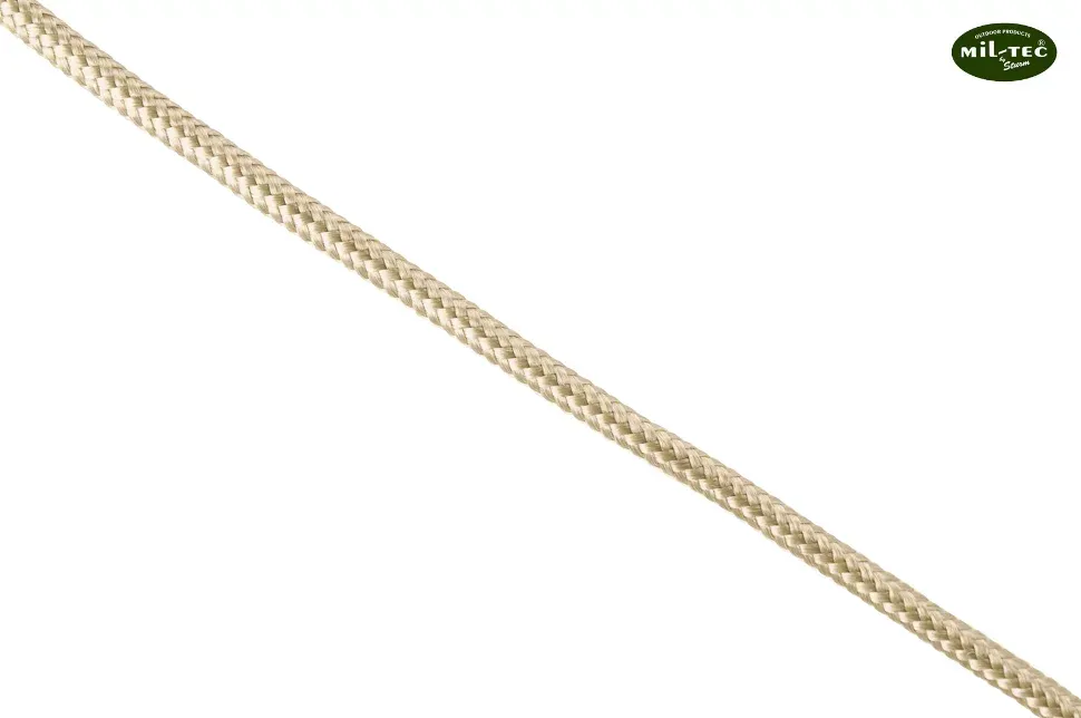Мотузка MIL-TEC Commando Rope 15 м. Матеріал Поліпропілен. Койот 5