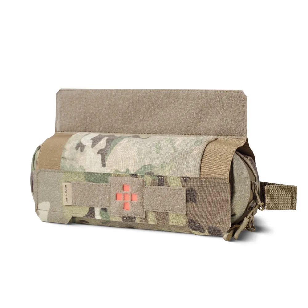 Аптечка тактическая горизонтальная Slim MP, влагостойкая. Мультикам 2