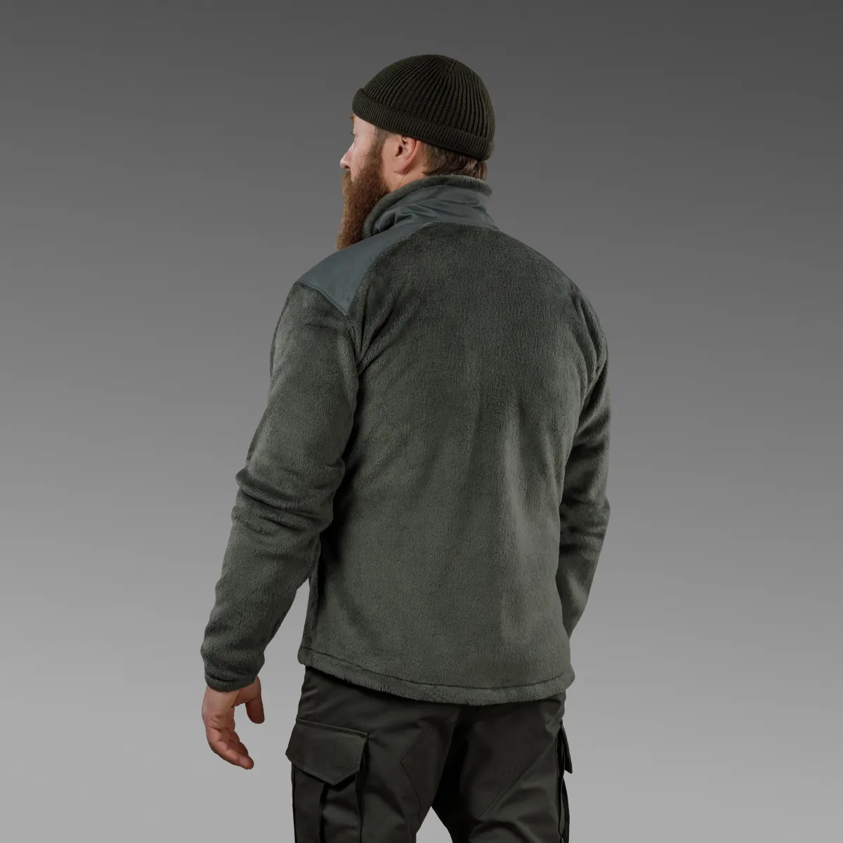 Кофта флісова тактична Polartec® High Loft Tactical. Олива 3