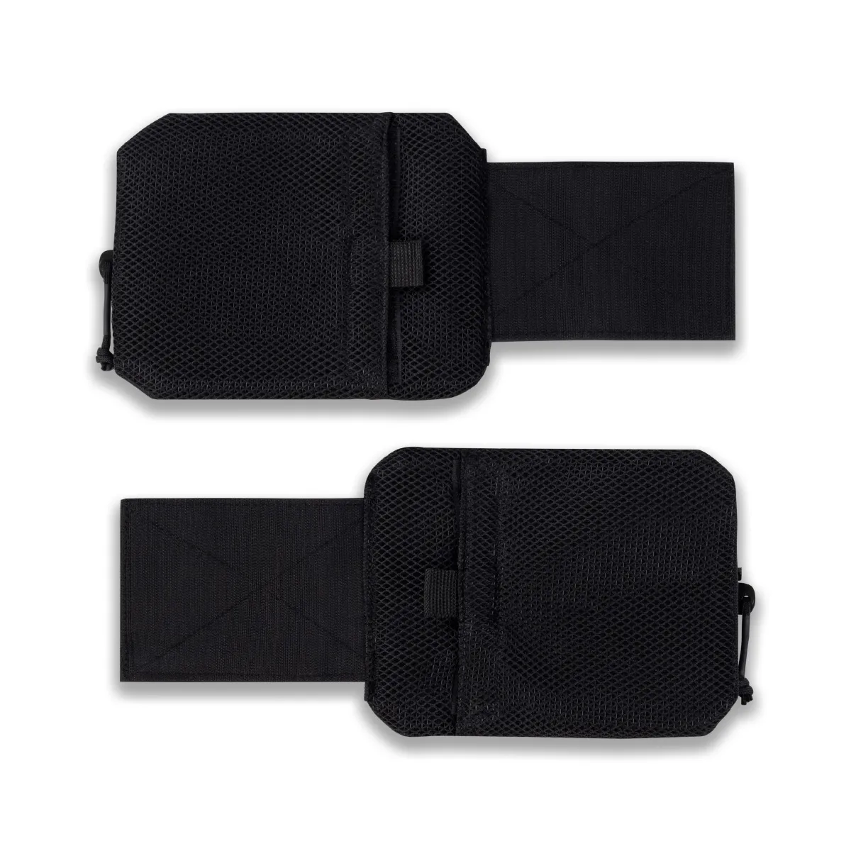 Змінні бокові камербанди (чохли) для плитоноски. Розмір М, 20х16 см. Чорний 9