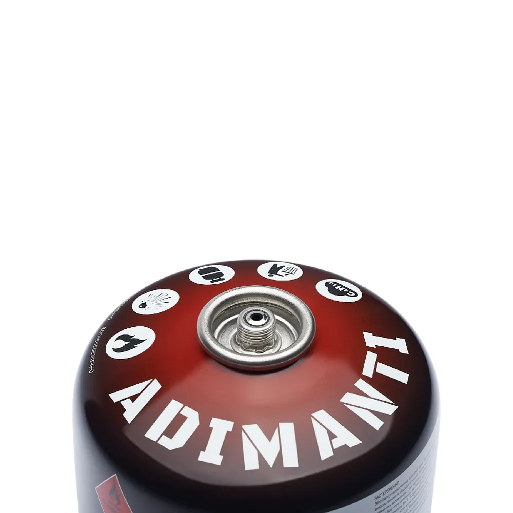 Газовий балон Adimanti, 230 г, на 460 мл. Червоний 2