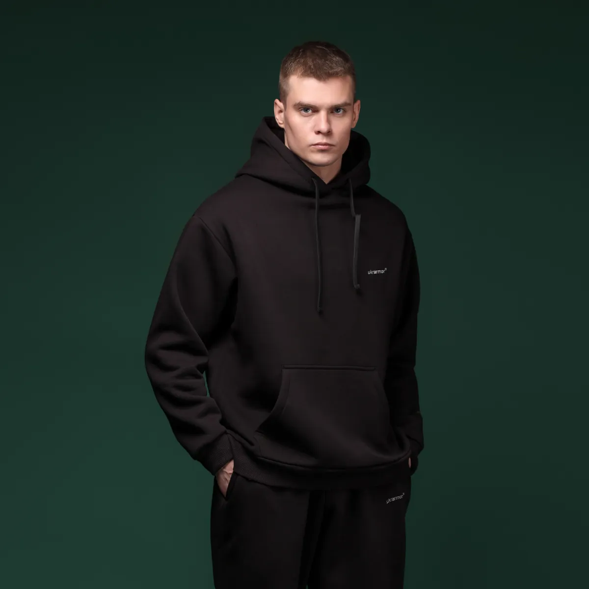 Худі Ukrarmor Rush Hood. Його ще називають толстовка. Чорний 6