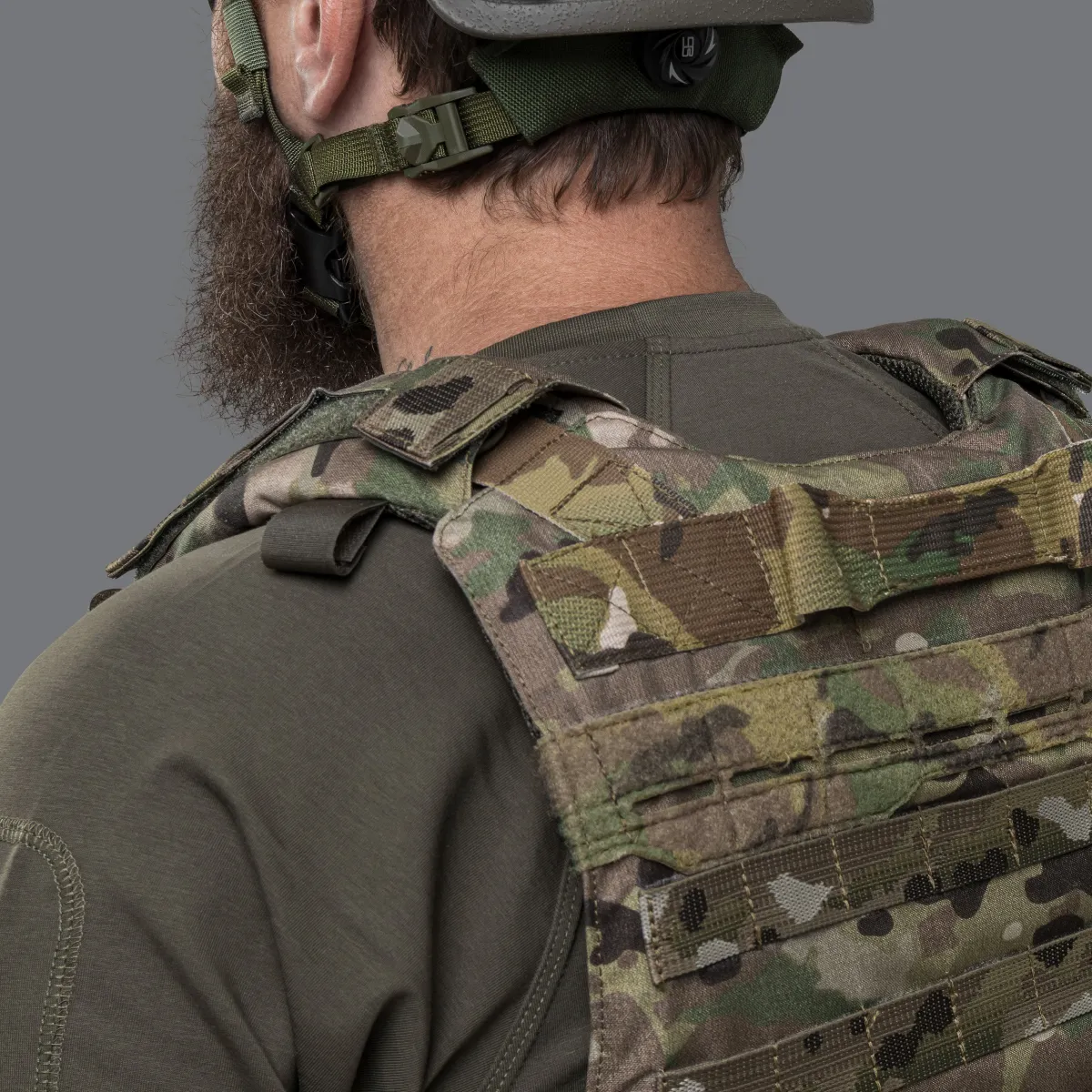 Бойовий бронежилет IBV-2 (Stanag 2920). Вага 4.3 кг. Збільшена площа захисту. Мультикам. L/XL 14