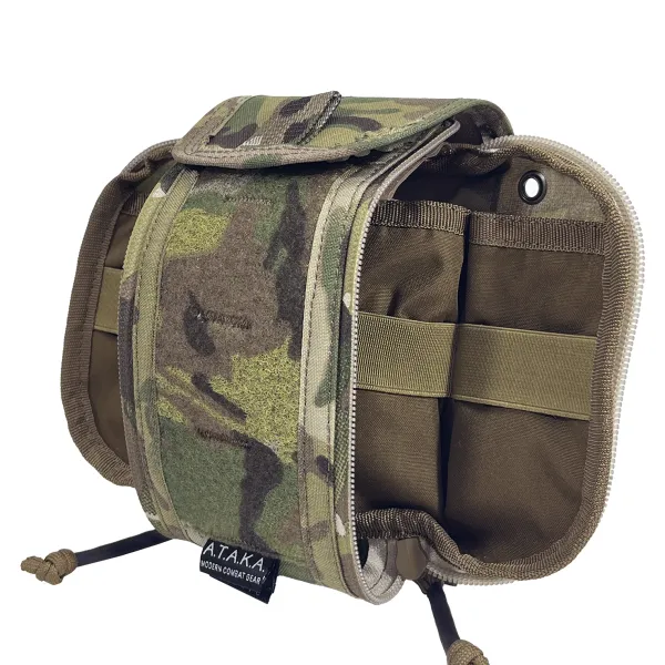 Аптечний підсумок A.M.I.A.K. XS А.Т.А.К.А зі скиданням. Cordura 500D. Мультикам 5